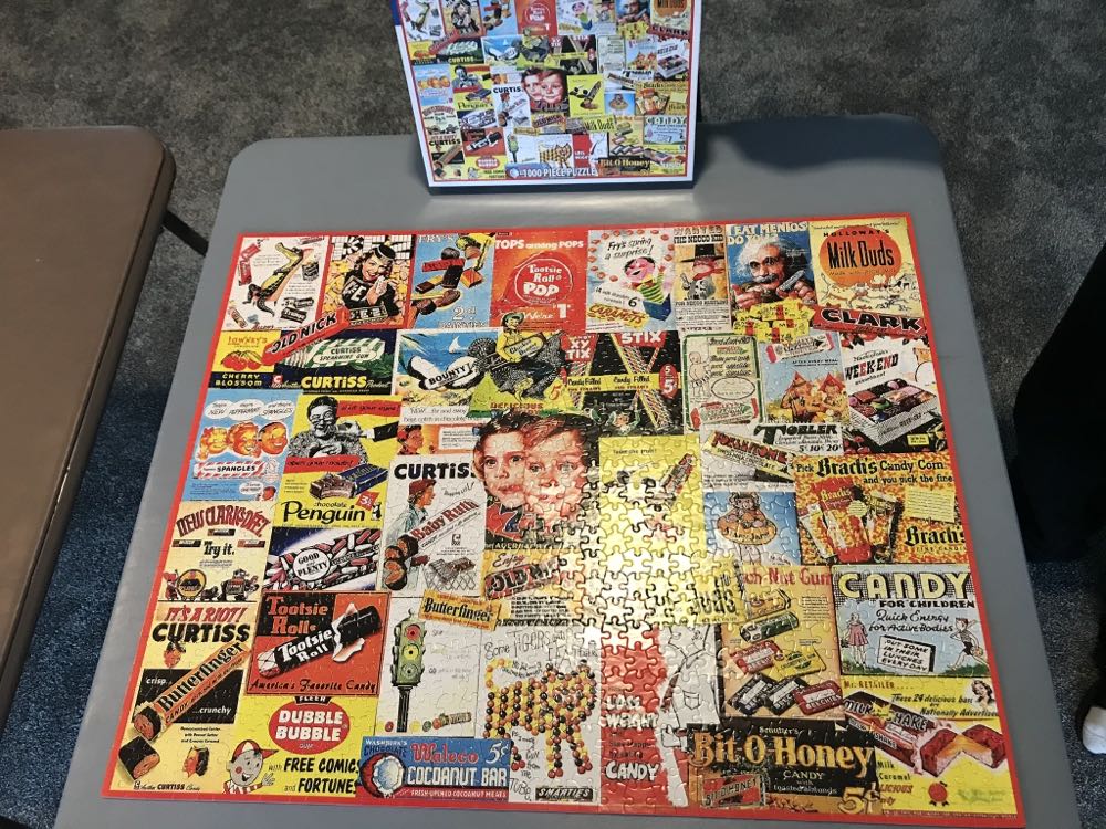 Old Time Candy ( Traded) - White Mountain Puzzles puzzle collectible [Barcode 724819258260] - Main Image 2