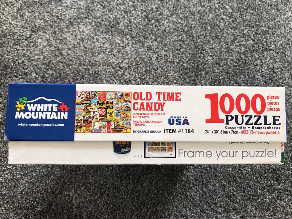 Old Time Candy ( Traded) - White Mountain Puzzles puzzle collectible [Barcode 724819258260] - Main Image 3