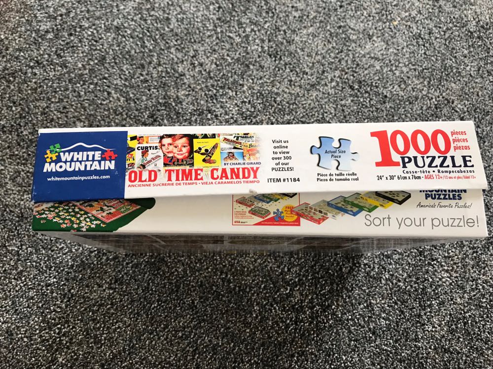 Old Time Candy ( Traded) - White Mountain Puzzles puzzle collectible [Barcode 724819258260] - Main Image 4