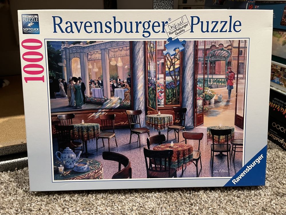 A Cafe Visit - Ravensburger puzzle collectible [Barcode 4005556164493] - Main Image 2