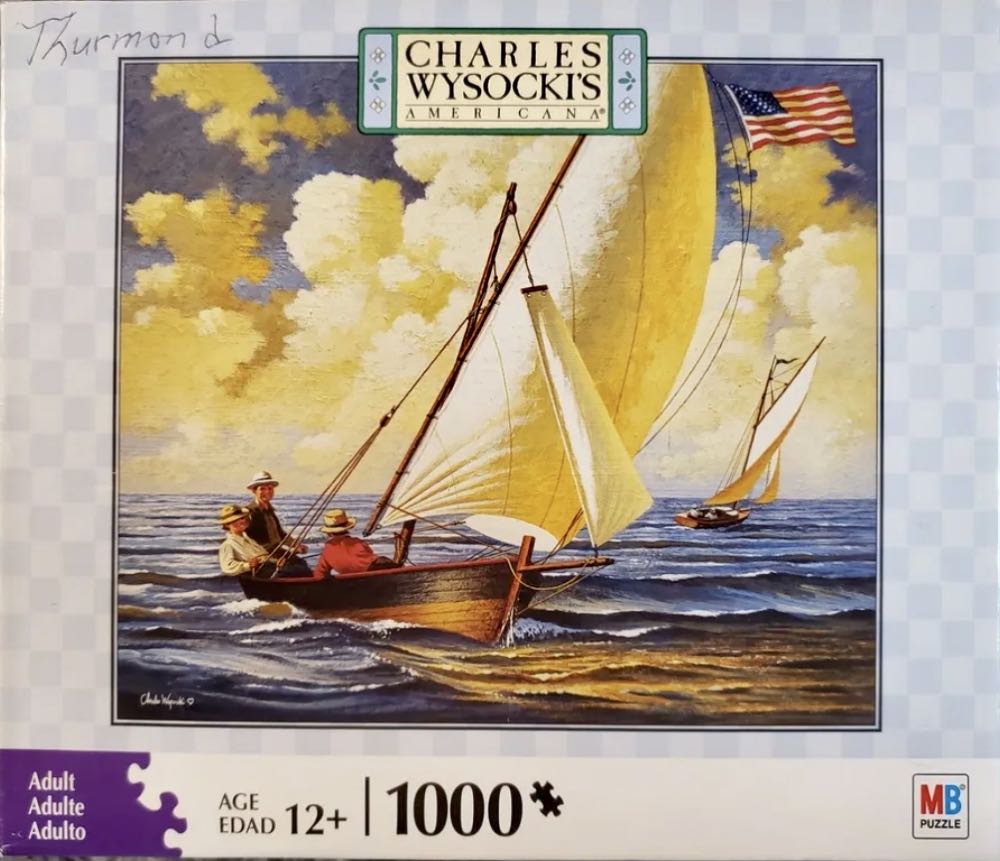 Breezin’ Along - Milton Bradley Puzzles puzzle collectible [Barcode 032244046797] - Main Image 2