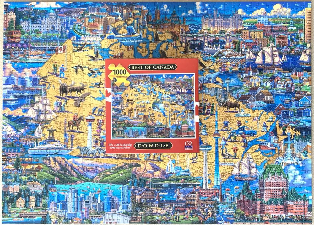 Best of Canada - Dowdle puzzle collectible [Barcode 671095103978] - Main Image 2