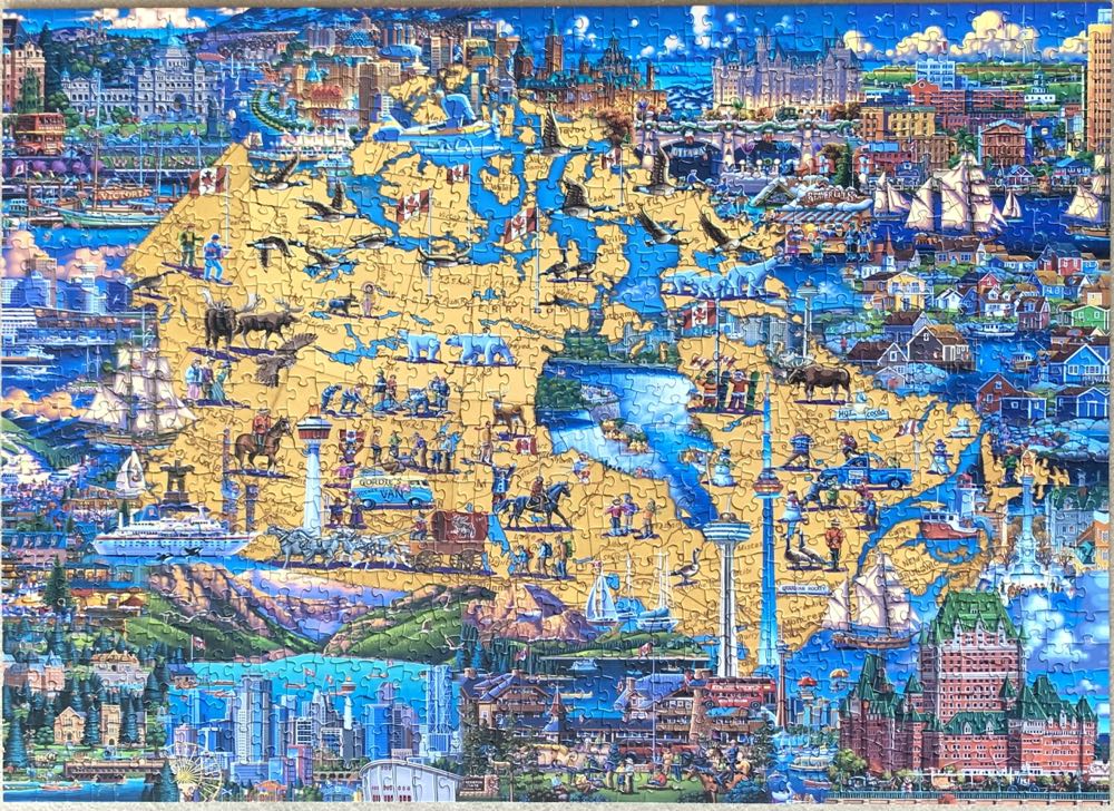 Best of Canada - Dowdle puzzle collectible [Barcode 671095103978] - Main Image 3