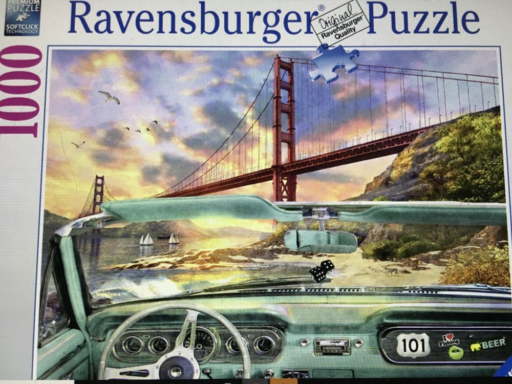 Golden Gate🧩 - Ravensburger puzzle collectible - Main Image 1