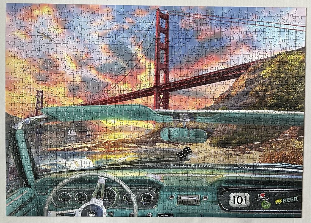 Golden Gate🧩 - Ravensburger puzzle collectible - Main Image 2