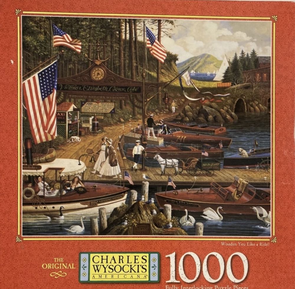 Wooden You Like A Ride? - X MB Puzzle puzzle collectible [Barcode 032244046797] - Main Image 2