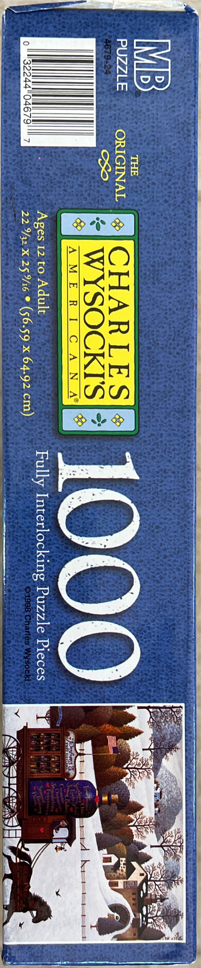 Winter Bouquet - MB Puzzle puzzle collectible [Barcode 032244046797] - Main Image 4