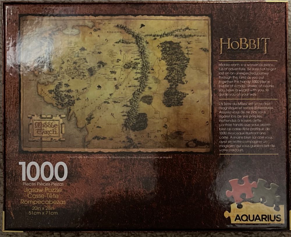 The Hobbit - Aquarius puzzle collectible [Barcode 840391148857] - Main Image 2