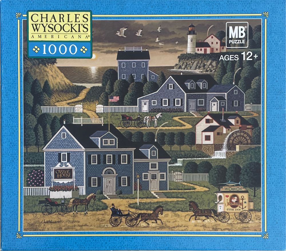 Sunset Bay - MB Puzzle puzzle collectible [Barcode 032244046797] - Main Image 2