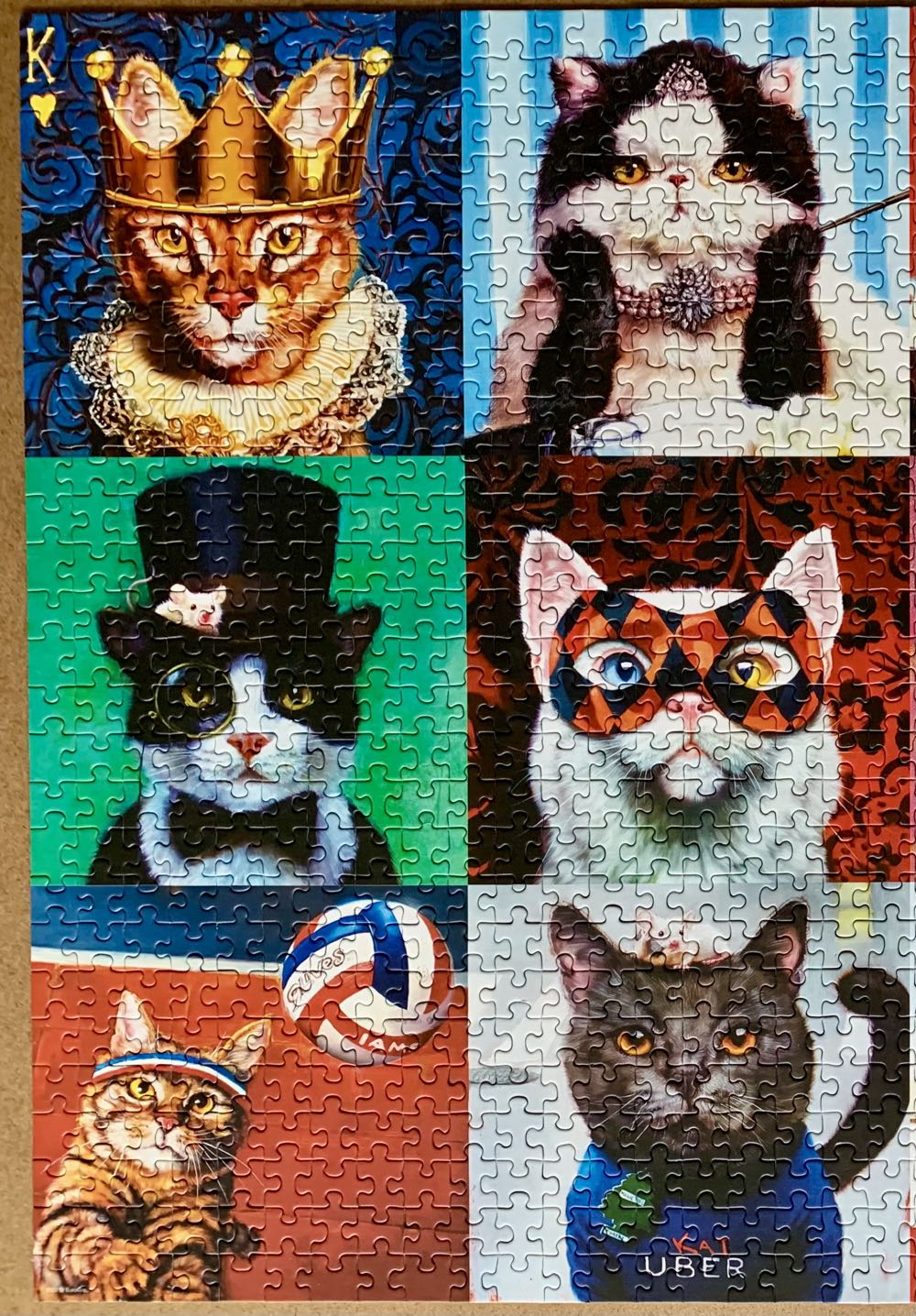 Funny Cats - Eurographics puzzle collectible [Barcode 628136655224] - Main Image 3