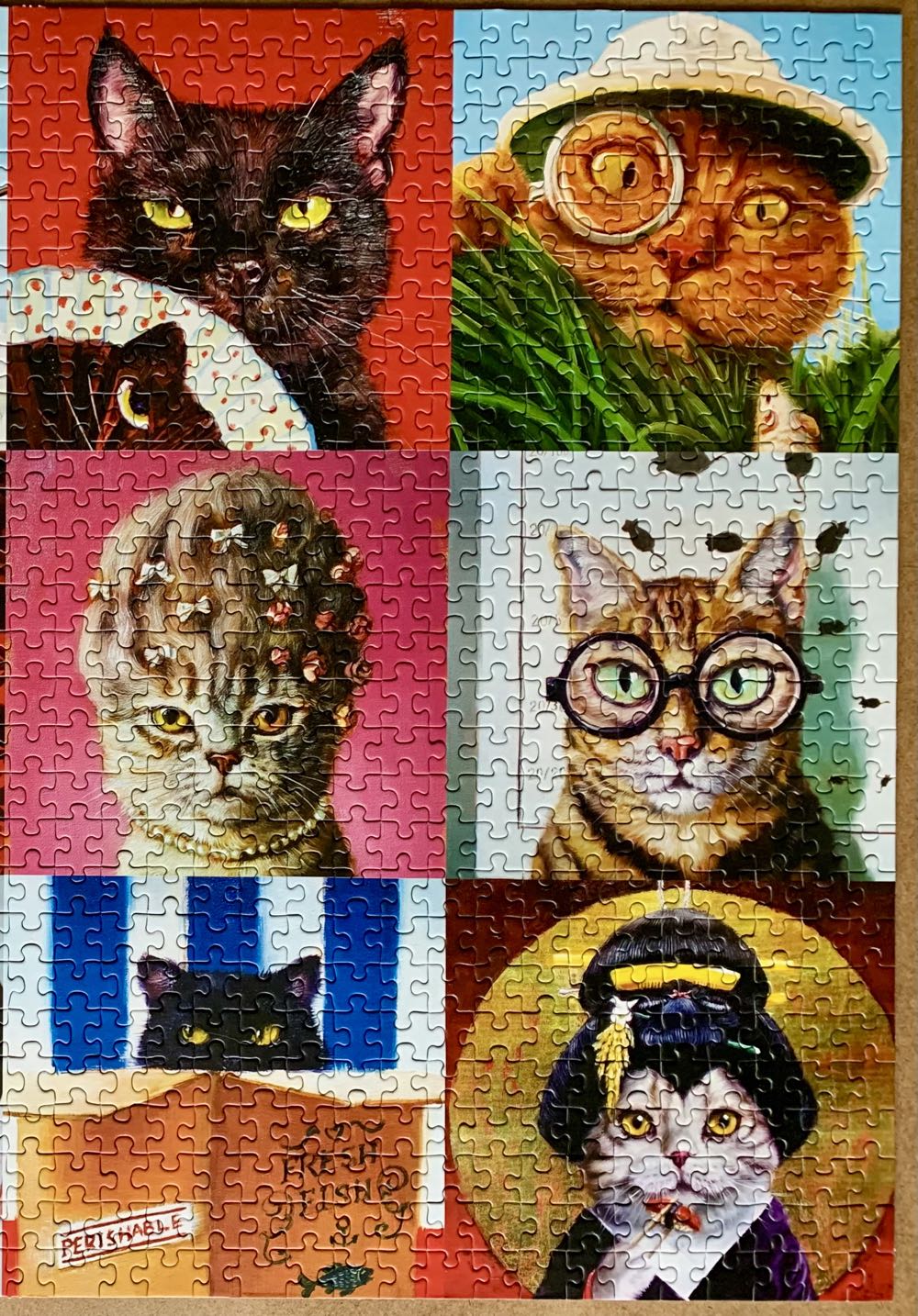 Funny Cats - Eurographics puzzle collectible [Barcode 628136655224] - Main Image 4
