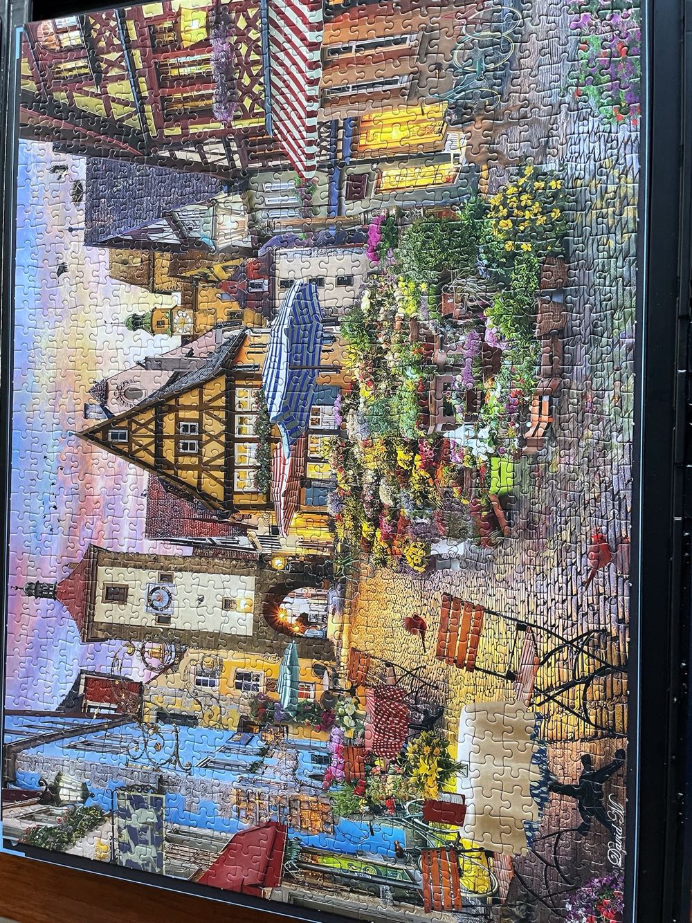Rothenburg OB Der Tauber 🇩🇪 - Schmidt🇩🇪 puzzle collectible [Barcode 671095003025] - Main Image 2