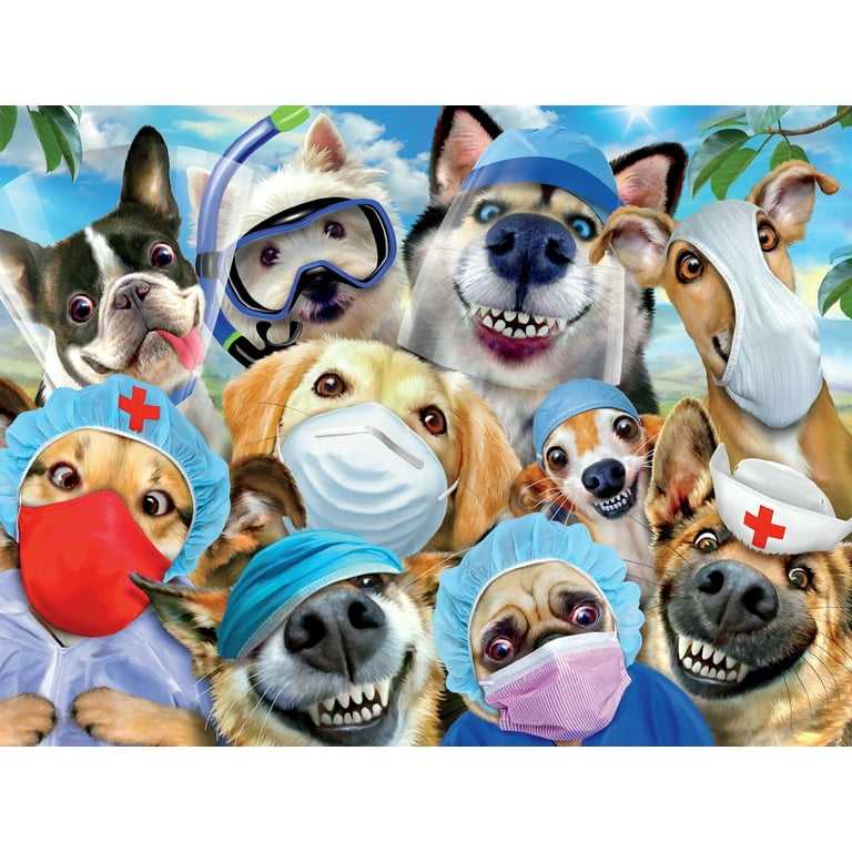 Selfies - Ceaco puzzle collectible [Barcode 021081232241] - Main Image 2