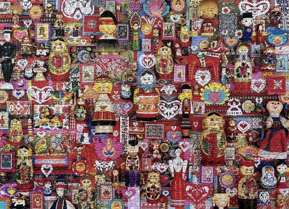 Dollies - Cobble Hill Puzzle Company puzzle collectible [Barcode 625012802659] - Main Image 3