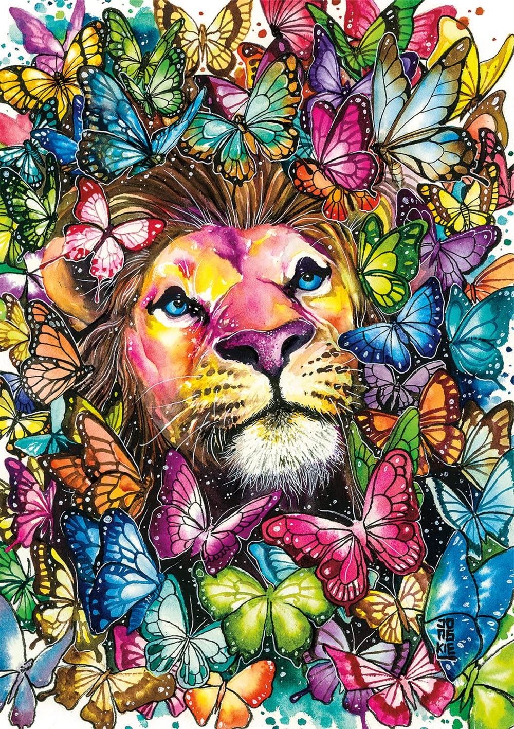 Pride Of Color - Buffalo Games puzzle collectible [Barcode 079346037629] - Main Image 2