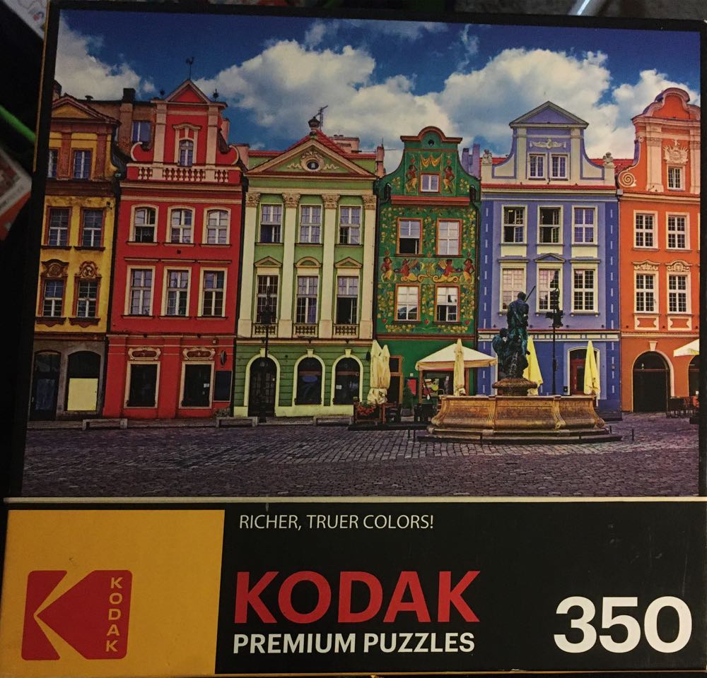 Colorful Buildings - Ponzan. Poland (0) - Kodak puzzle collectible [Barcode 4895145417259] - Main Image 2