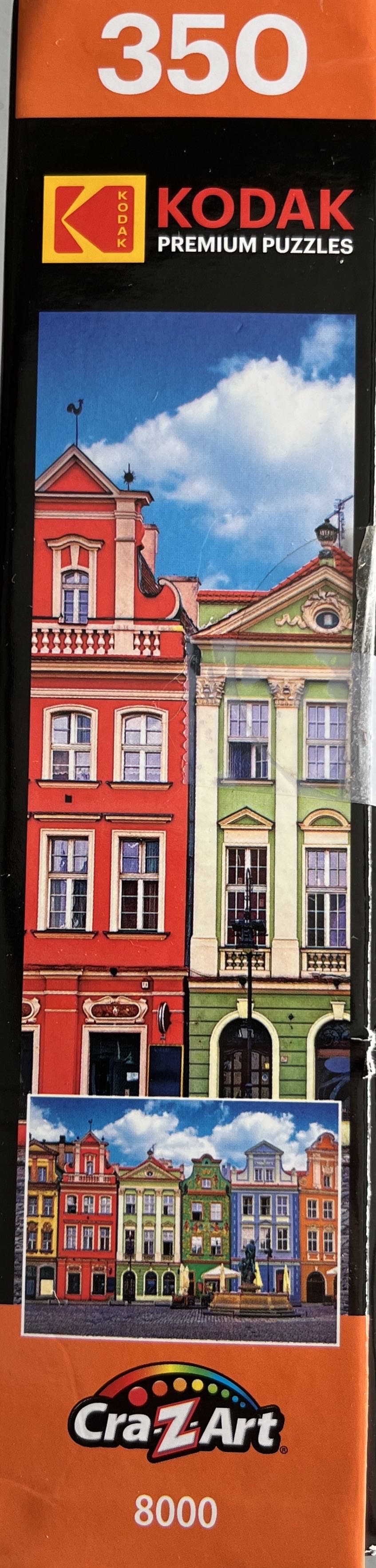 Colorful Buildings - Ponzan. Poland (0) - Kodak puzzle collectible [Barcode 4895145417259] - Main Image 3