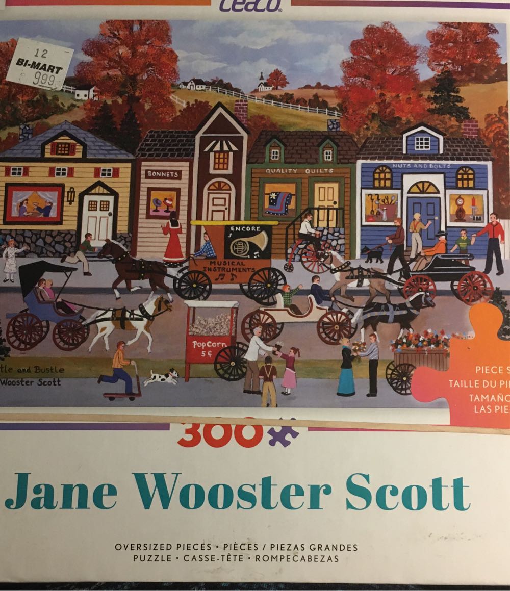 Jane Wooster Scott 300 Oversized - Ceaco puzzle collectible [Barcode 021081220422] - Main Image 2