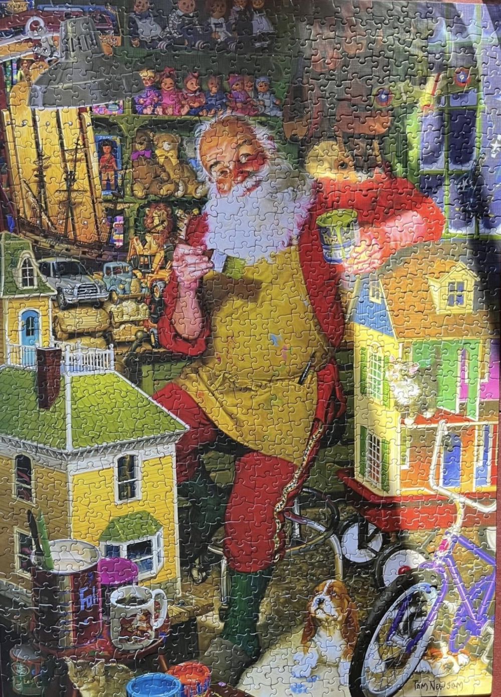 Santas Workshop - Cobble Hill Puzzle Company puzzle collectible [Barcode 625012517669] - Main Image 3