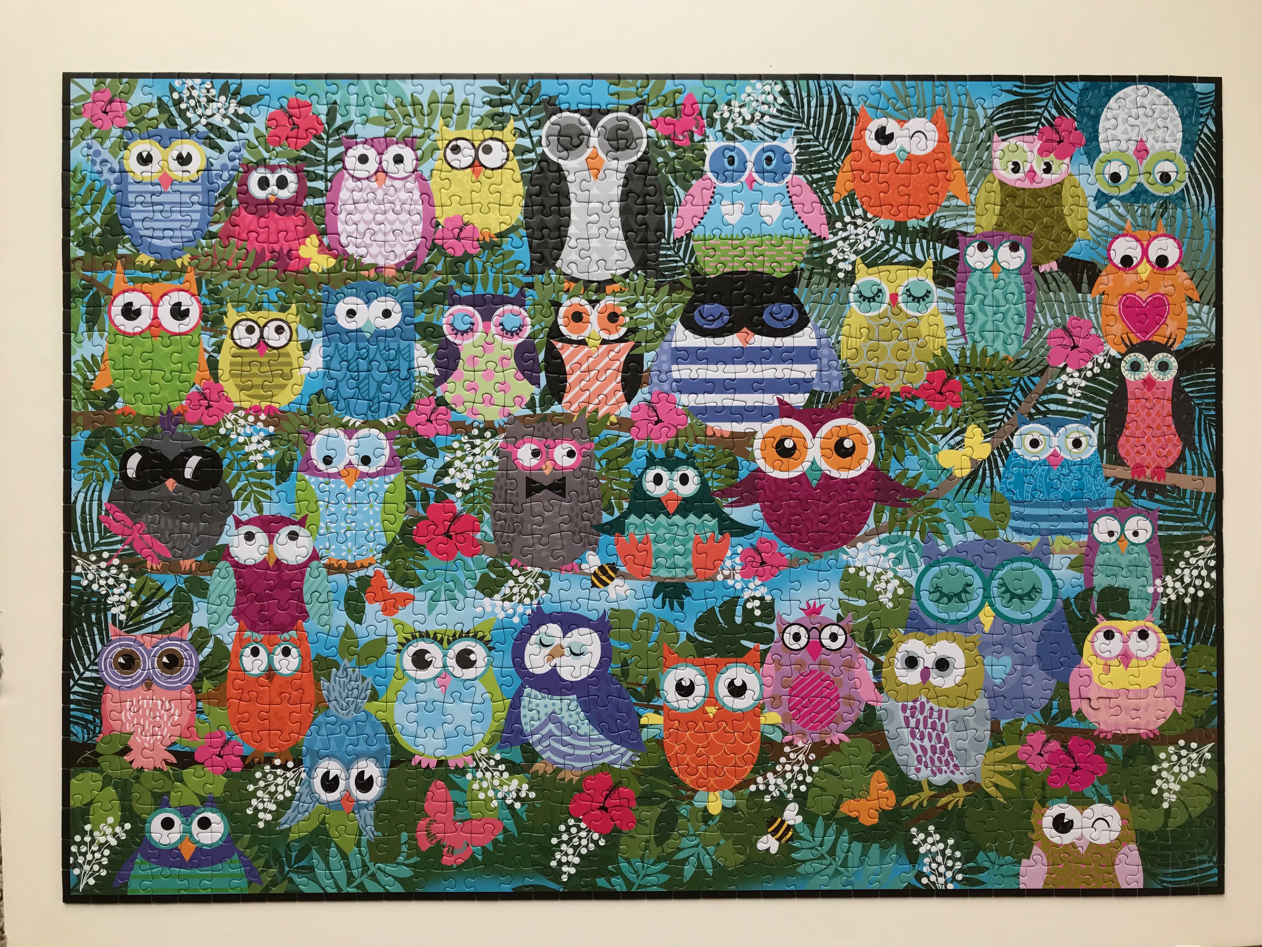 Collage Of Owls II - Schmidt puzzle collectible [Barcode 4001504583323] - Main Image 2