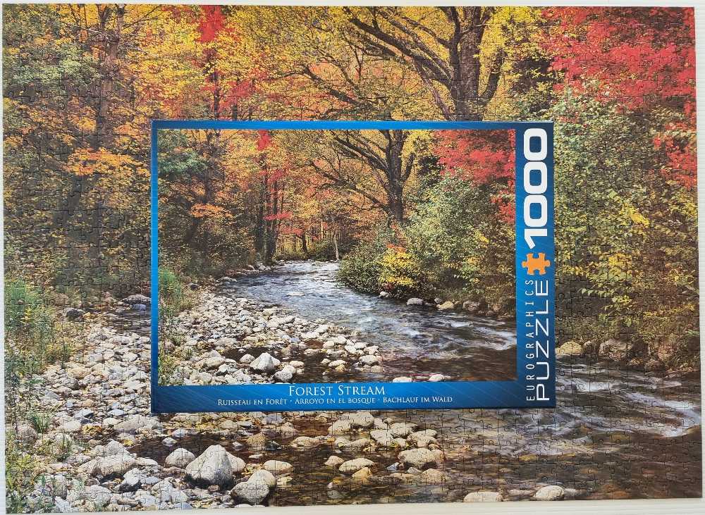 Forest Stream - EuroGraphics puzzle collectible [Barcode 628136621328] - Main Image 3