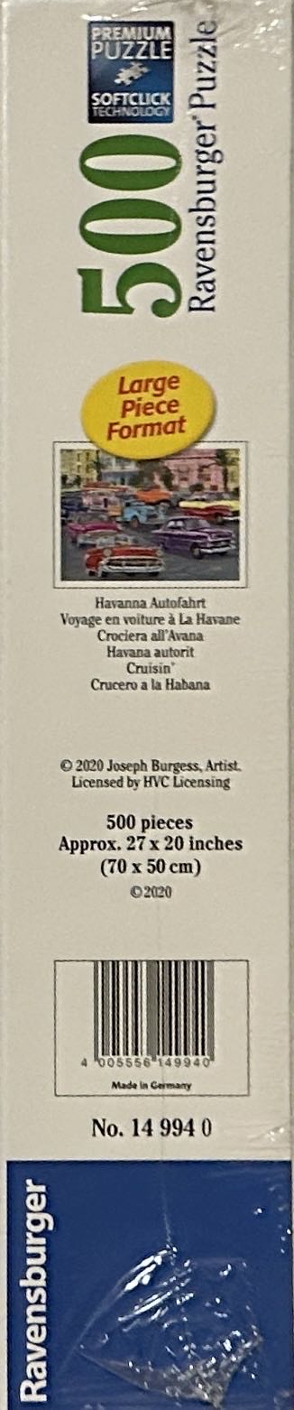 Crusin - Ravensburger 🇩🇪 puzzle collectible [Barcode 4005556149940] - Main Image 2