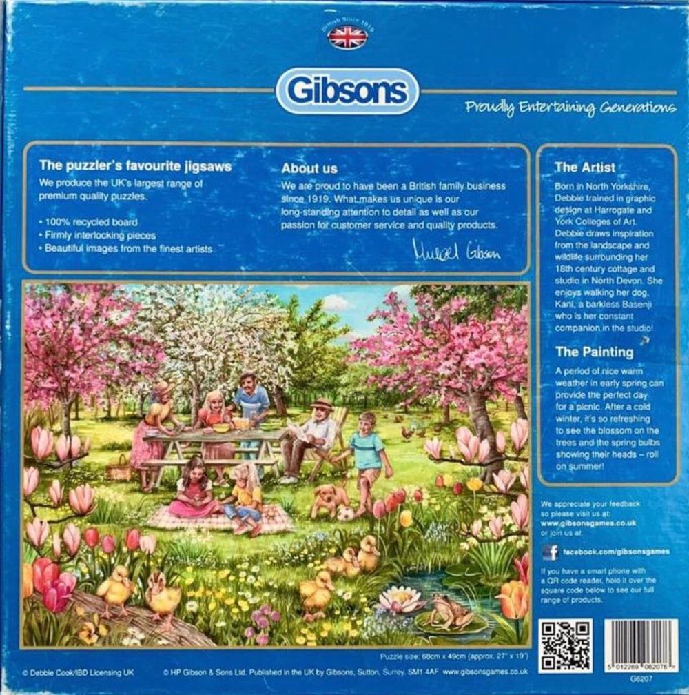 Five Little Ducks - Gibsons puzzle collectible [Barcode 5012269062076] - Main Image 4