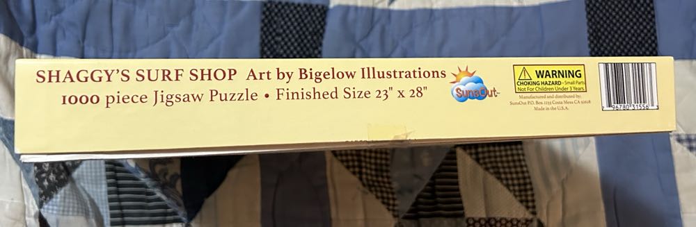 Shaggy’s Surf Shop - Work And Sell - SunsOut puzzle collectible [Barcode 796780315563] - Main Image 2