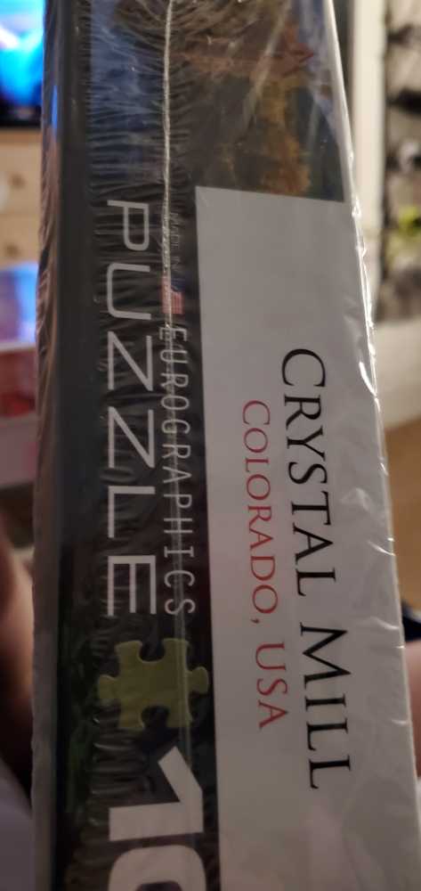 Eurographics: Crystal Mill - Eurographics puzzle collectible [Barcode 628136654739] - Main Image 2