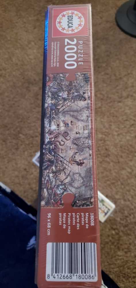 Pirates Map🧩 - Educa puzzle collectible [Barcode 8412668180086] - Main Image 2