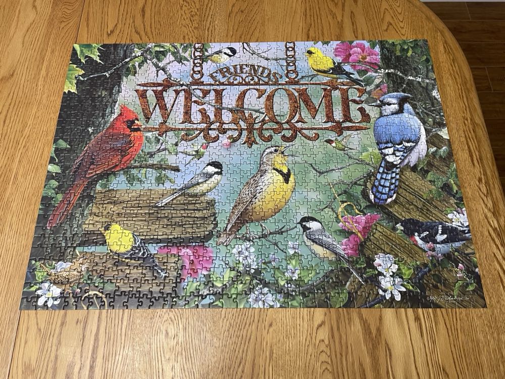 Perched - Master Pieces puzzle collectible [Barcode 705988720215] - Main Image 3