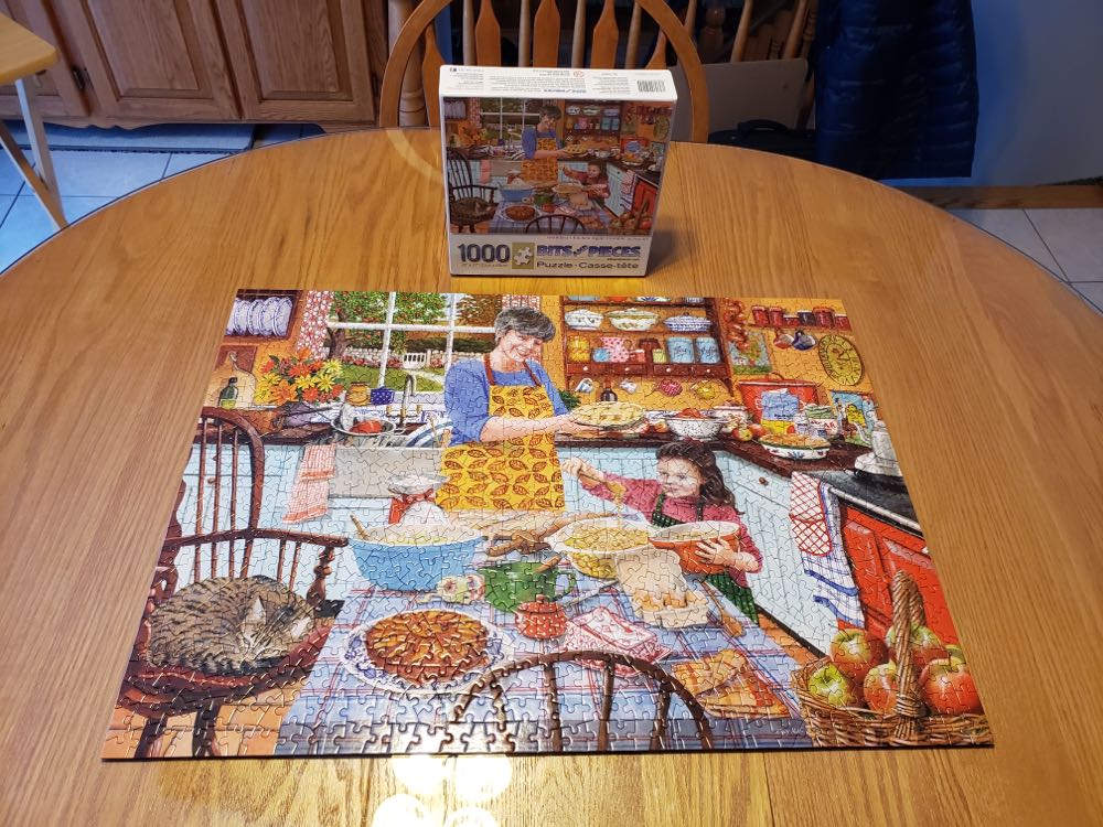 Grandma’s Kitchen Apple Crumble - Bits And Pieces puzzle collectible [Barcode 192949051455] - Main Image 3