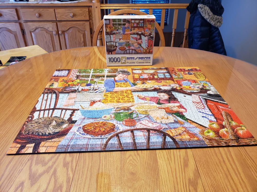 Grandma’s Kitchen Apple Crumble - Bits And Pieces puzzle collectible [Barcode 192949051455] - Main Image 4