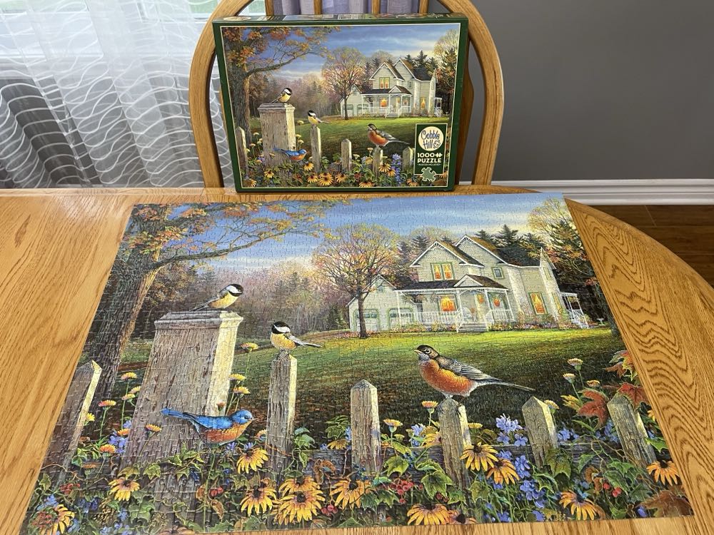 Evening Birds - Cobble Hill puzzle collectible [Barcode 625012801874] - Main Image 2