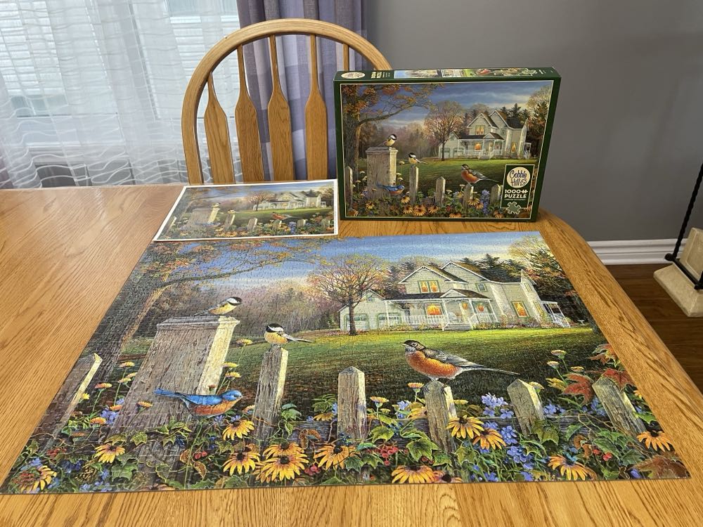 Evening Birds - Cobble Hill puzzle collectible [Barcode 625012801874] - Main Image 3