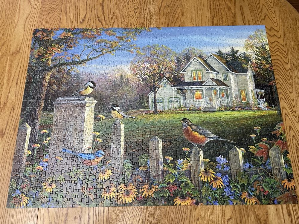 Evening Birds - Cobble Hill puzzle collectible [Barcode 625012801874] - Main Image 4