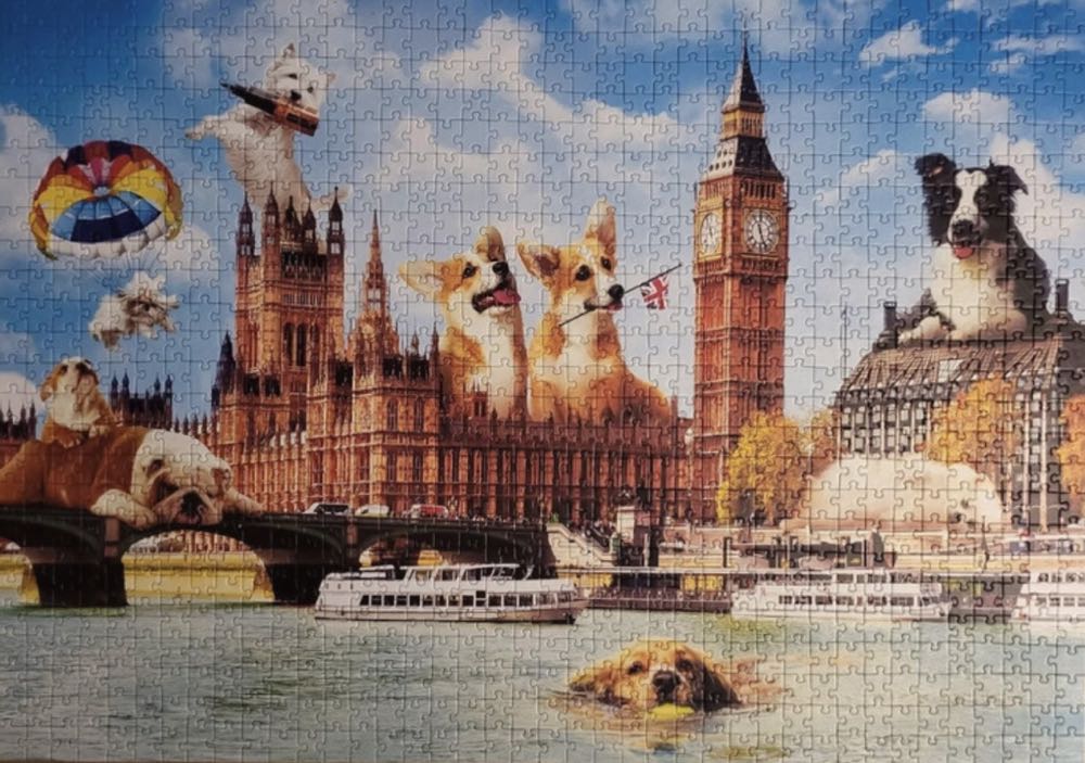Dogs In London - Trefl puzzle collectible [Barcode 5900511105964] - Main Image 3