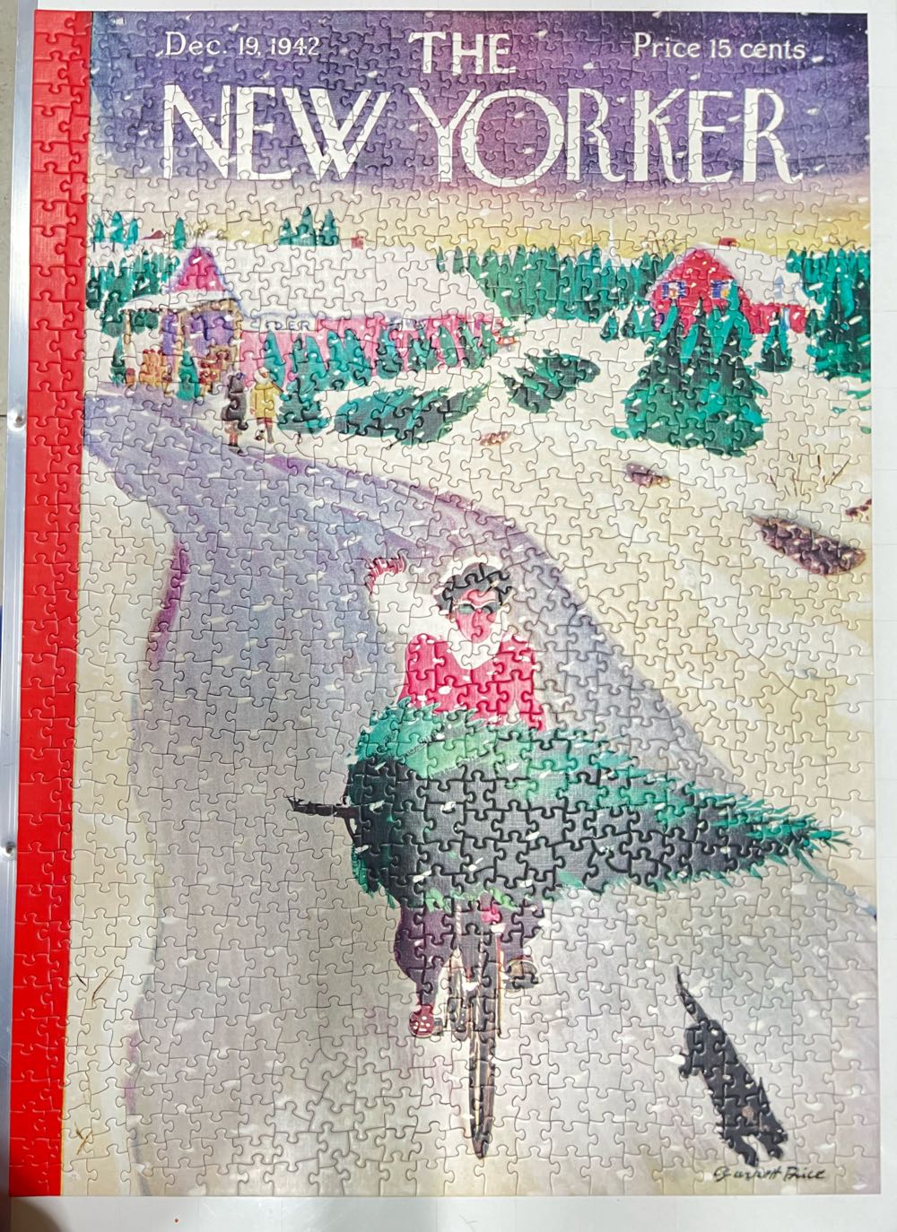 Tree Shopping - New York Puzzle Company puzzle collectible [Barcode 819844010317] - Main Image 2