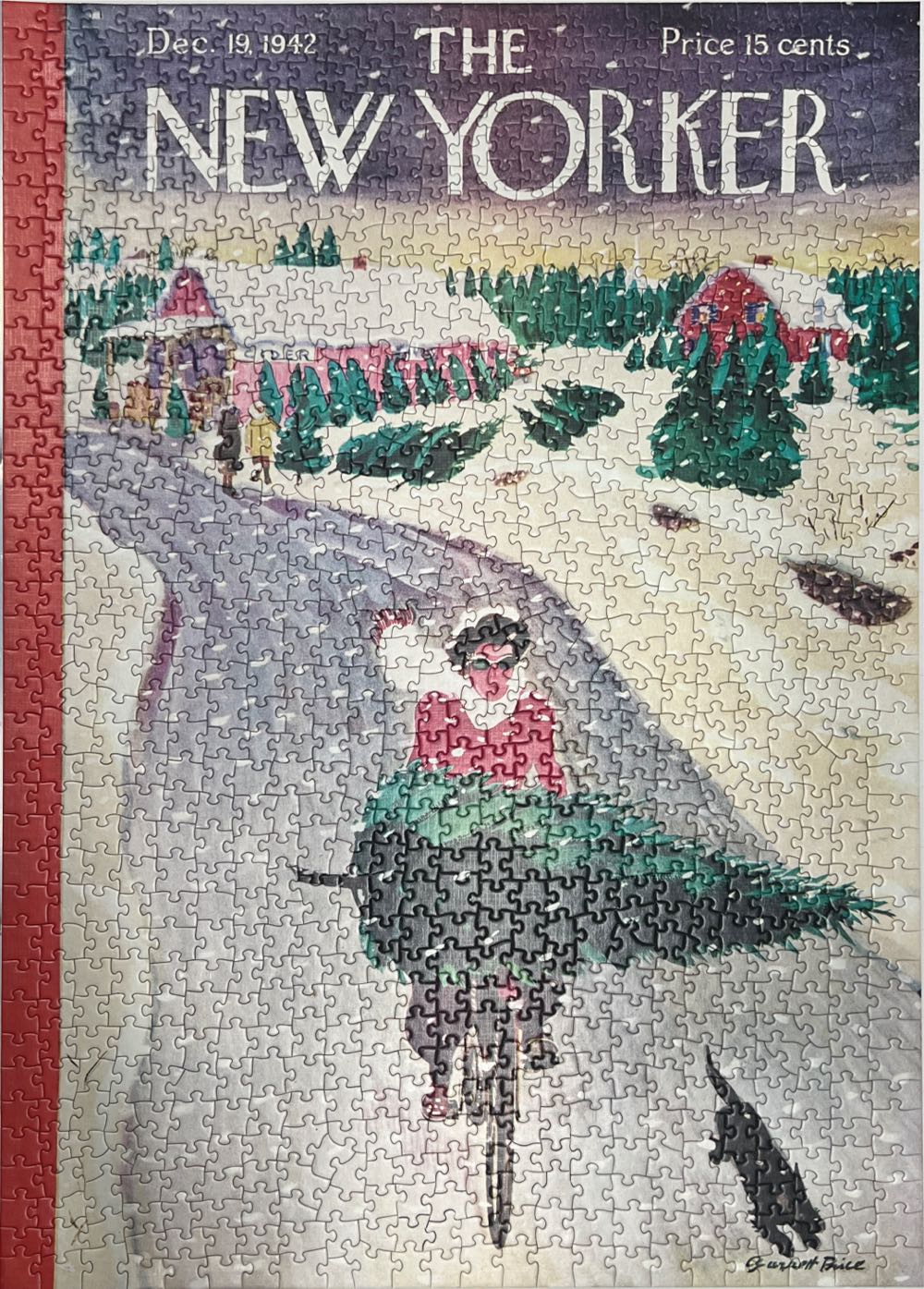 Tree Shopping - New York Puzzle Company puzzle collectible [Barcode 819844010317] - Main Image 3