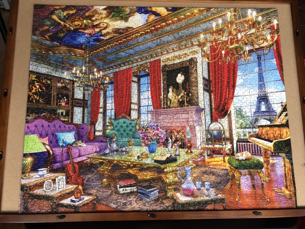 Palace In Paris - Springbok 🇺🇸 puzzle collectible [Barcode 091683110216] - Main Image 2