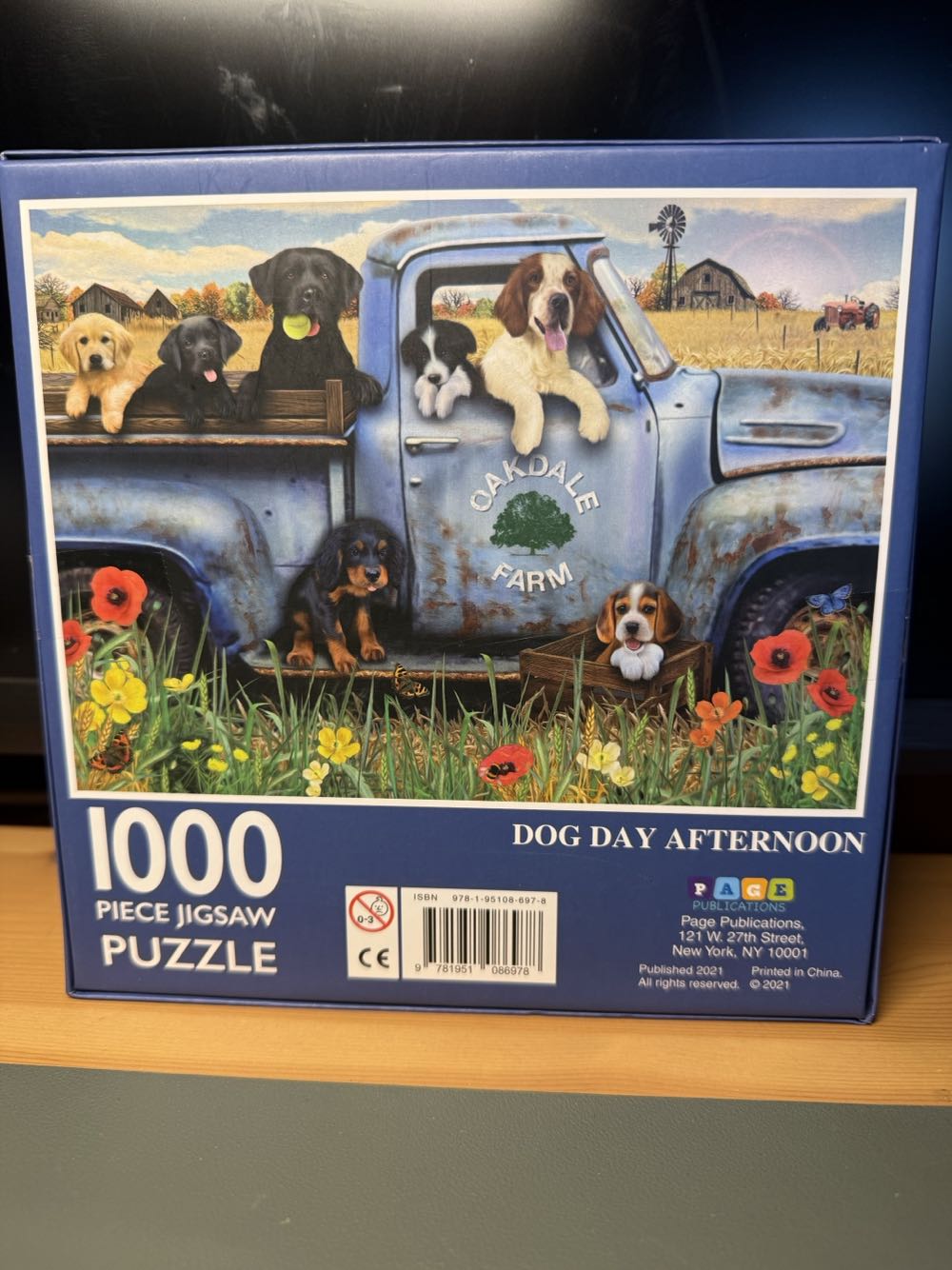 Dog Day Afternoon - Page Publications puzzle collectible [Barcode 9781951086978] - Main Image 3