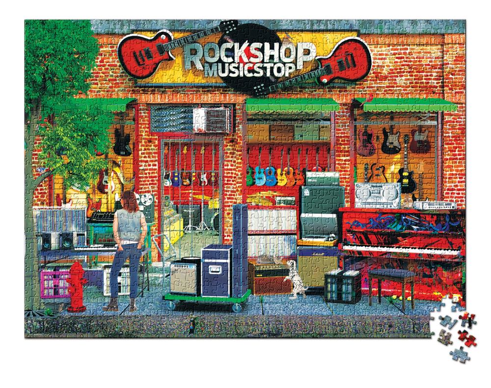 Rock Shop - Eurographics puzzle collectible [Barcode 628136656146] - Main Image 2