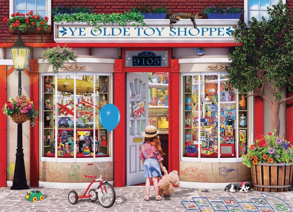 Ye olde toy shoppe - Eurographics puzzle collectible [Barcode 628136654067] - Main Image 2