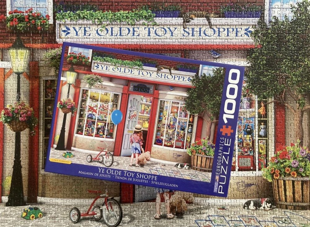 Ye olde toy shoppe - Eurographics puzzle collectible [Barcode 628136654067] - Main Image 4