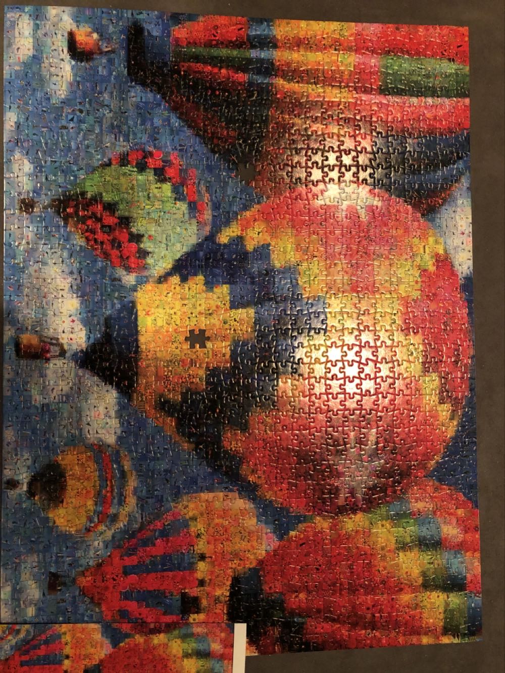 Photomosaics  Balloon Race - Buffalo puzzle collectible [Barcode 079346105526] - Main Image 2