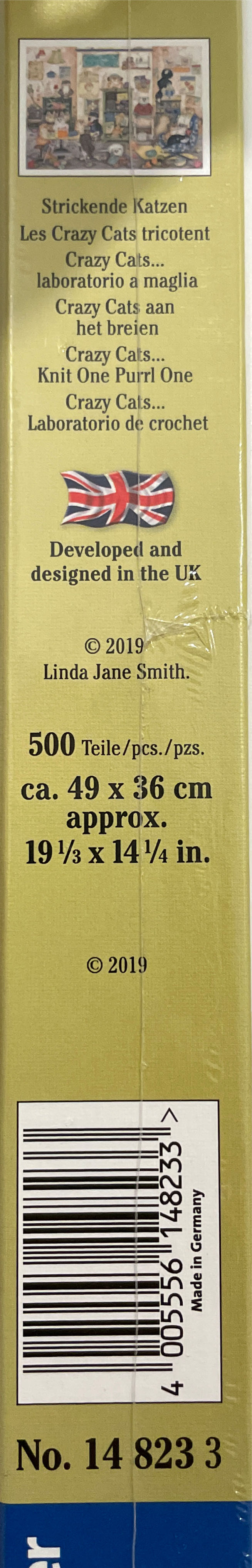 Knit One Purrl One - Ravensburger puzzle collectible [Barcode 4005556148233] - Main Image 2