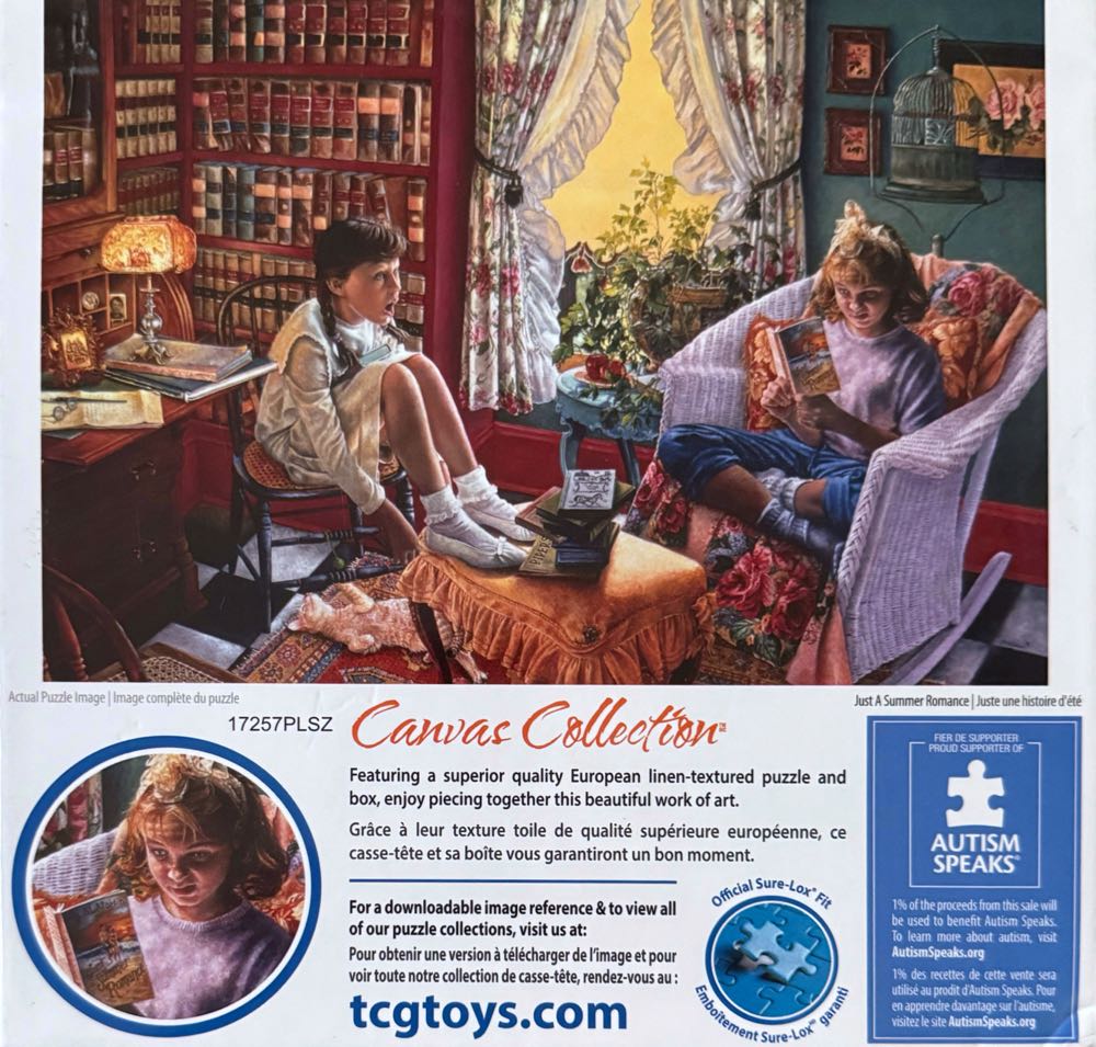 Just a Summer Romance - Sure-lox puzzle collectible [Barcode 686141020123] - Main Image 3