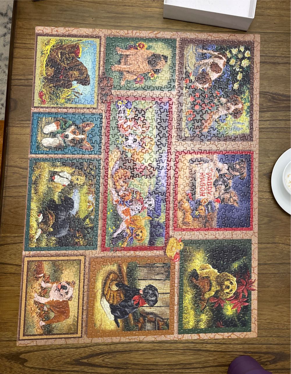 Dogs - Art Of Linda Picken - KI Puzzles puzzle collectible [Barcode 773392021488] - Main Image 2