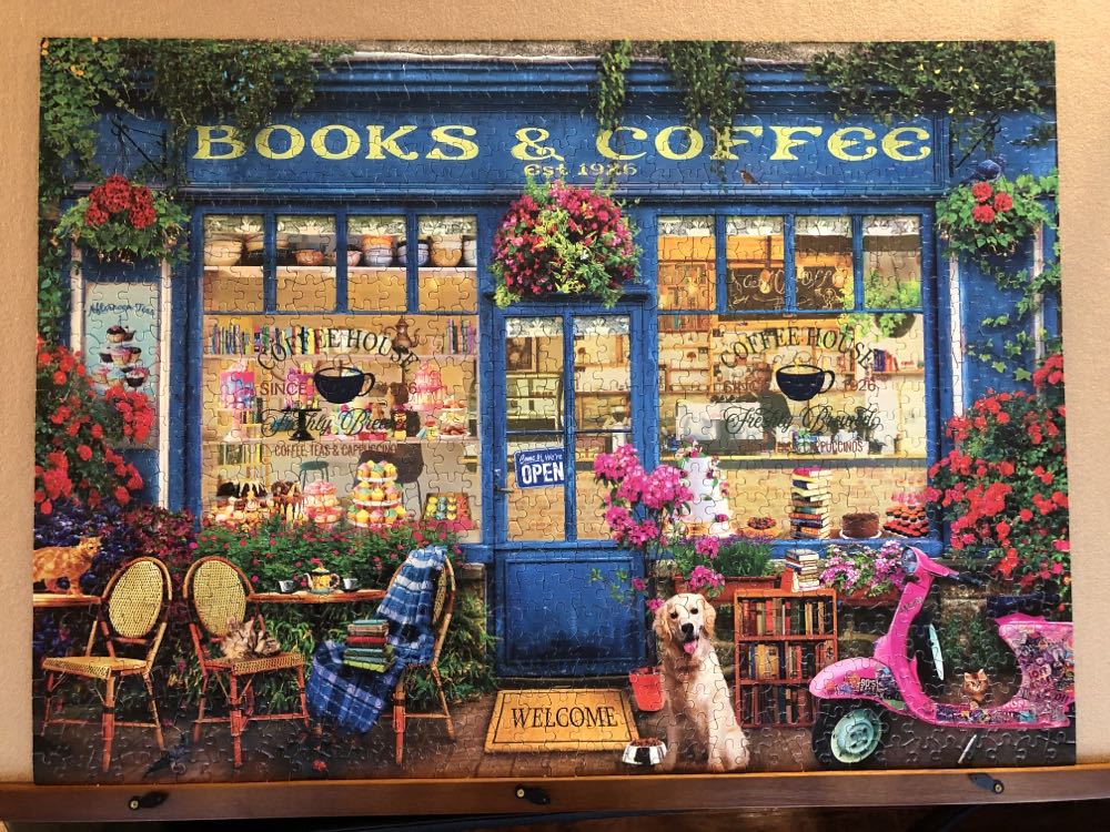 Books & Coffee - Ceaco puzzle collectible [Barcode 021081310369] - Main Image 2