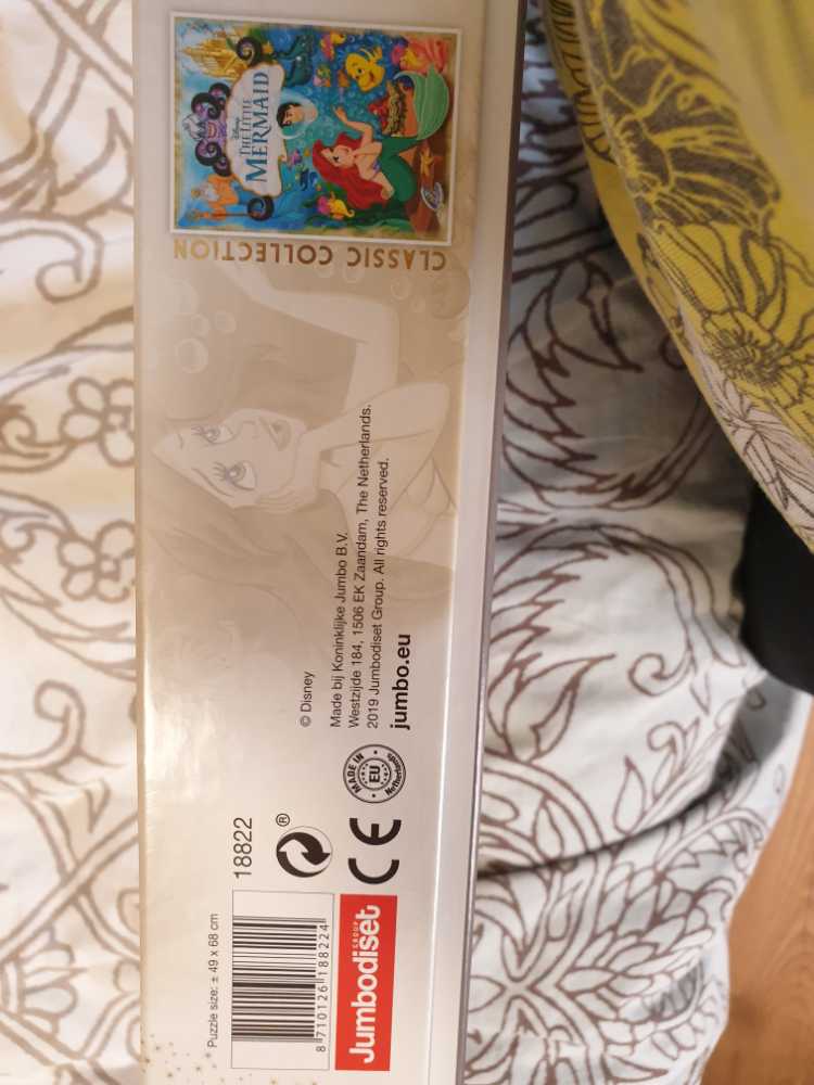 The Little Mermaid - Jumbo puzzle collectible [Barcode 8710126188224] - Main Image 2